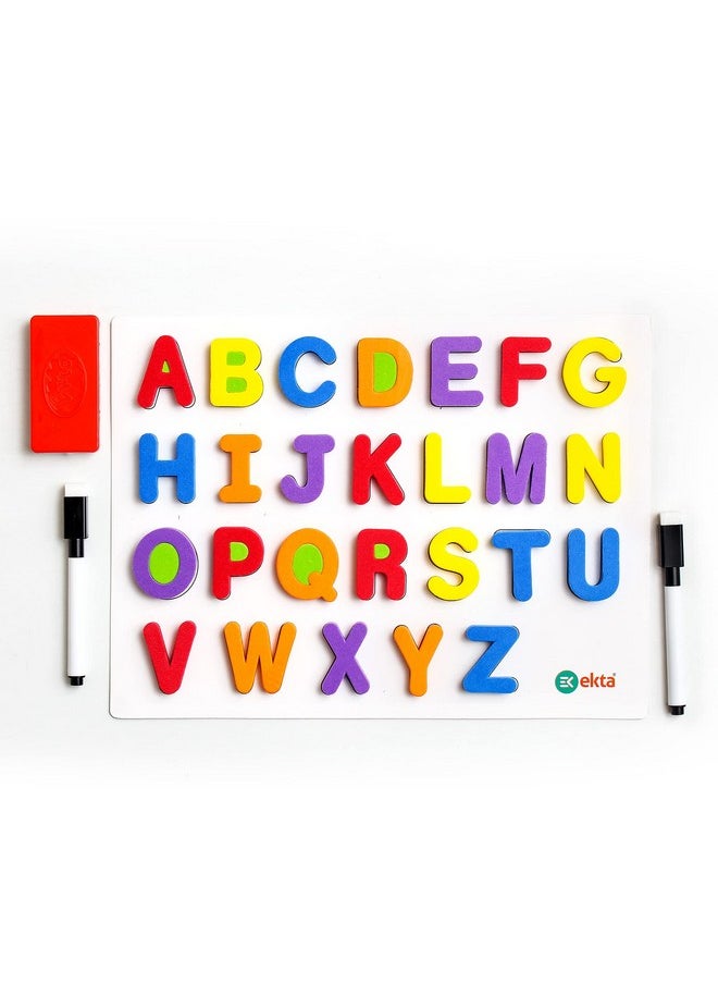 Ekta 6 in 1 Magnetic Alphabet & Numbers Game, Learning & Educational Magnetic Board Game