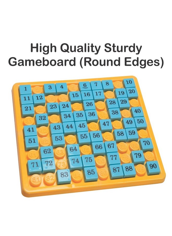 toymate Red HOUSIE 48 Reusable Cards- Family Fun Game for Small Gathering- No pins or Pencils Required