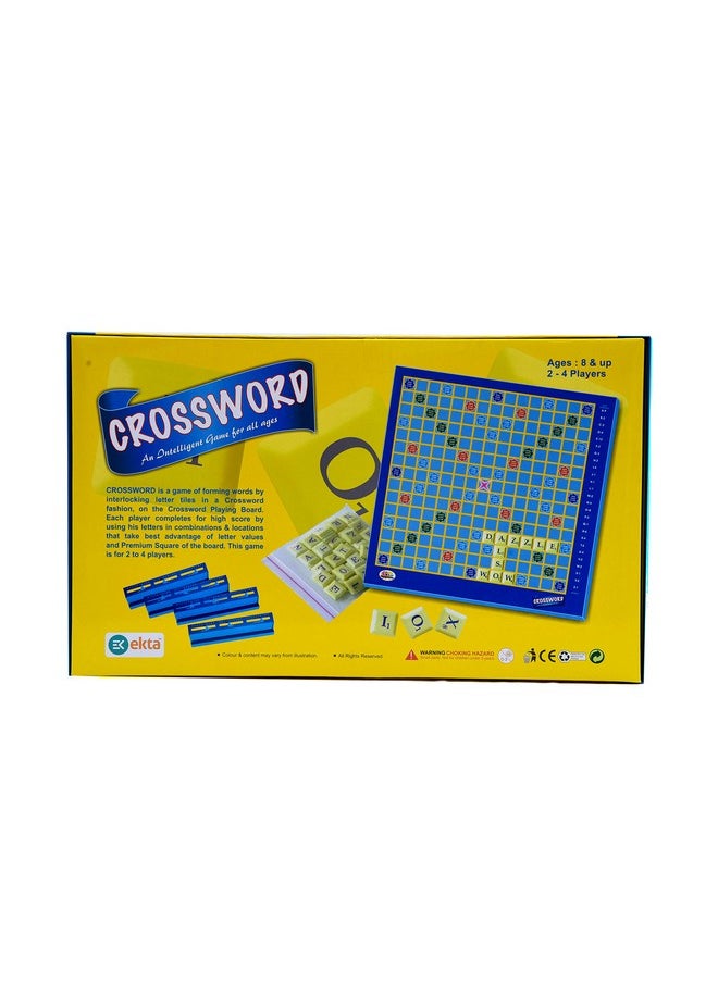 EKTA Crossword (an English Word Puzzle Game),for Kids, Multicolor