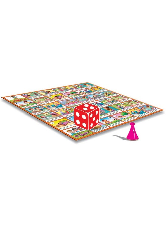 Creative's Say Please! Say Thank You |Educational Board Game |Children Learn Good Social Behavior & be well mannered| Social Skills building board game |Creative’s Educational Board Games |Ages 4 & up