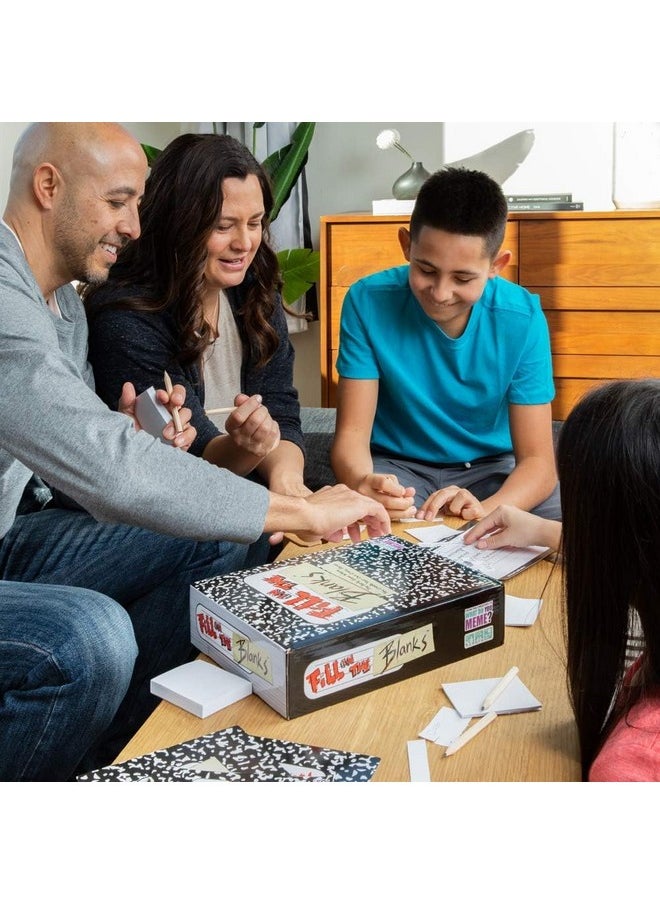 Tickles Fill in The Blanks Family Edition Story Time Game, Party & Family Game, Board & Card Game (Ages: 8+; Players: 3+)