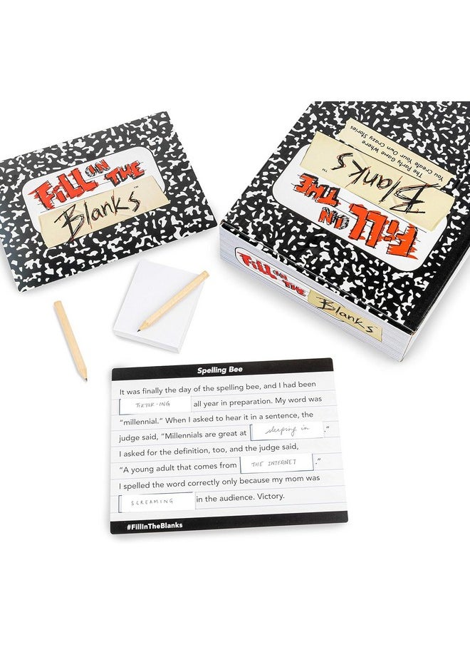 Tickles Fill in The Blanks Family Edition Story Time Game, Party & Family Game, Board & Card Game (Ages: 8+; Players: 3+)