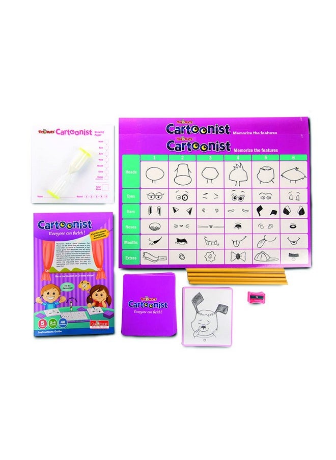 Toymate Cartoonist - Family Game for Kids for 6 Years to Adult