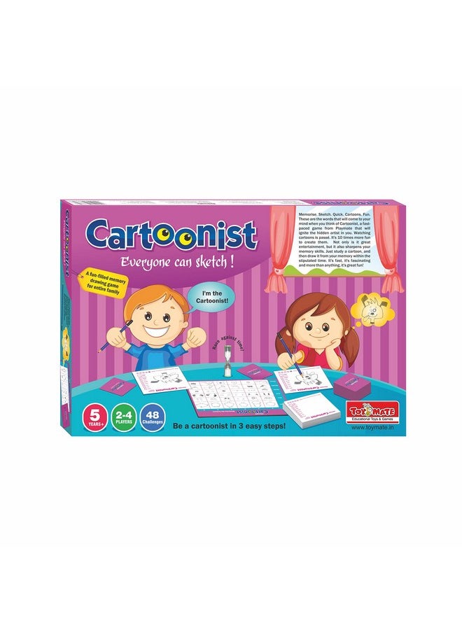 Toymate Cartoonist - Family Game for Kids for 6 Years to Adult