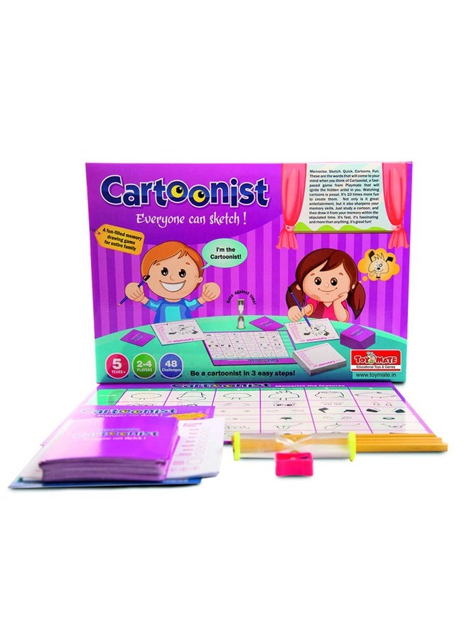 Toymate Cartoonist - Family Game for Kids for 6 Years to Adult