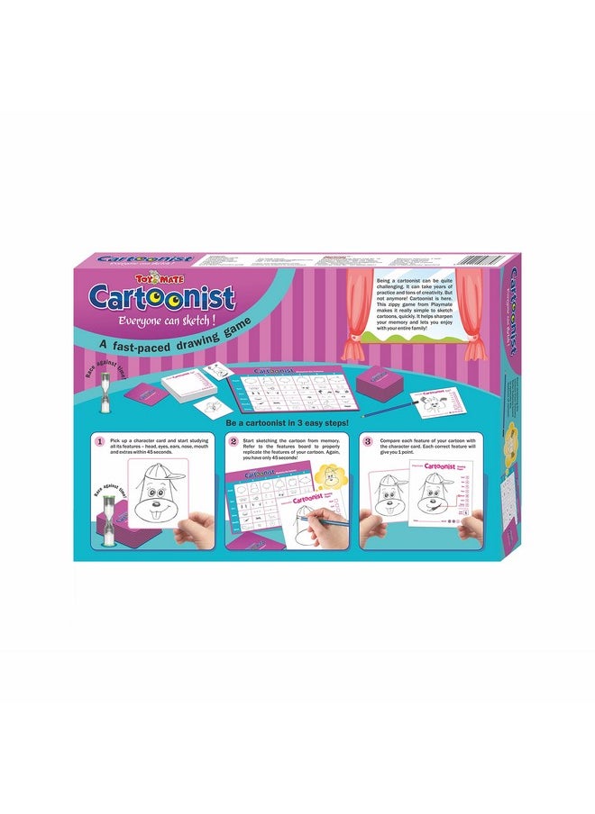 Toymate Cartoonist - Family Game for Kids for 6 Years to Adult