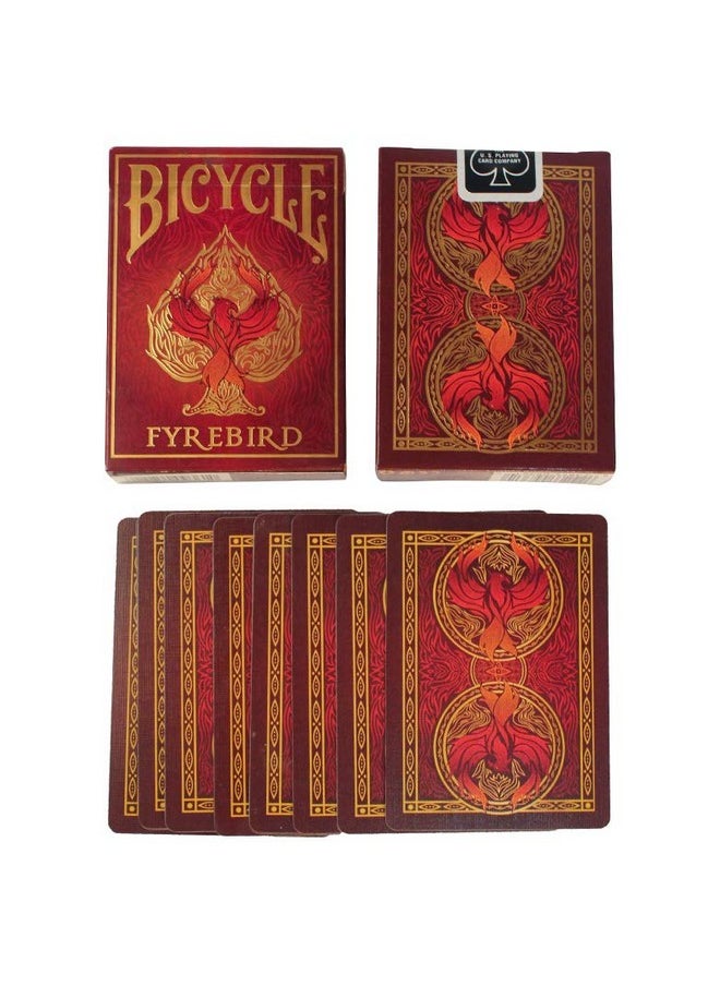 Bicycle Fyrebird Playing Cardsfor Adult|Pack of 1