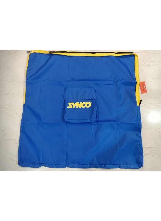 Synco Platinum Carrom Board Full Size Cover with Extra Pocket for Coins, Striker, Powder