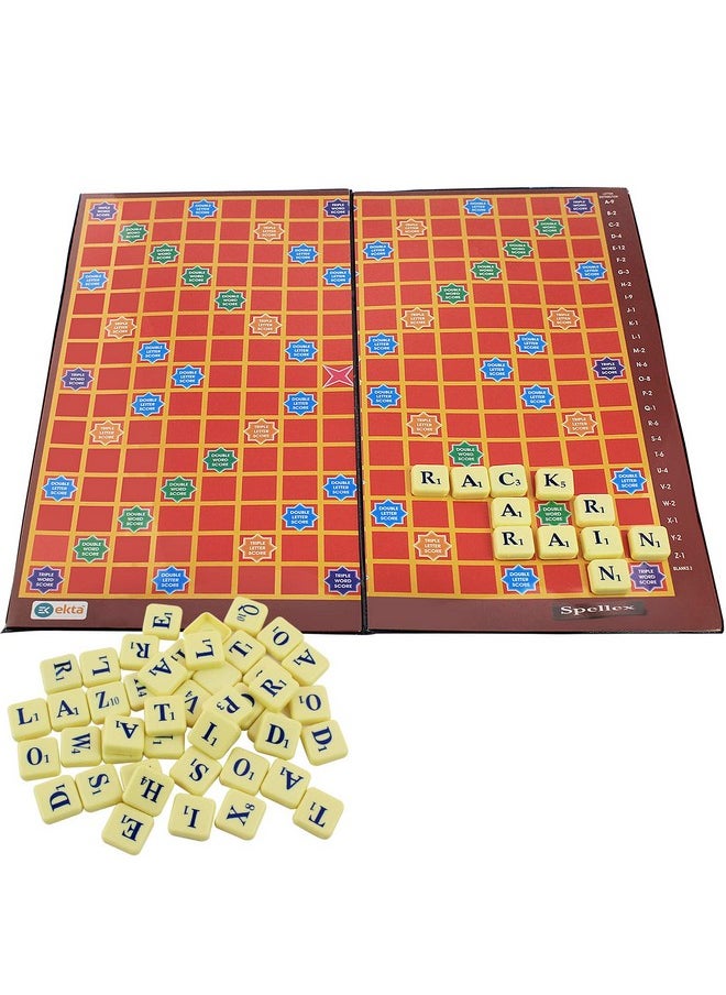 Ekta Calculink Spellex Board Game, Kid, Multicolor