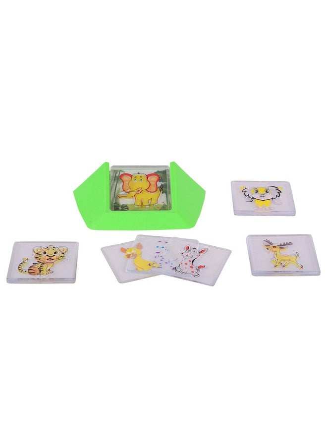 Toymate Colour Track Jungle - Super Fun Animal Puzzle - an IQ Building Game for 4 Years & Above