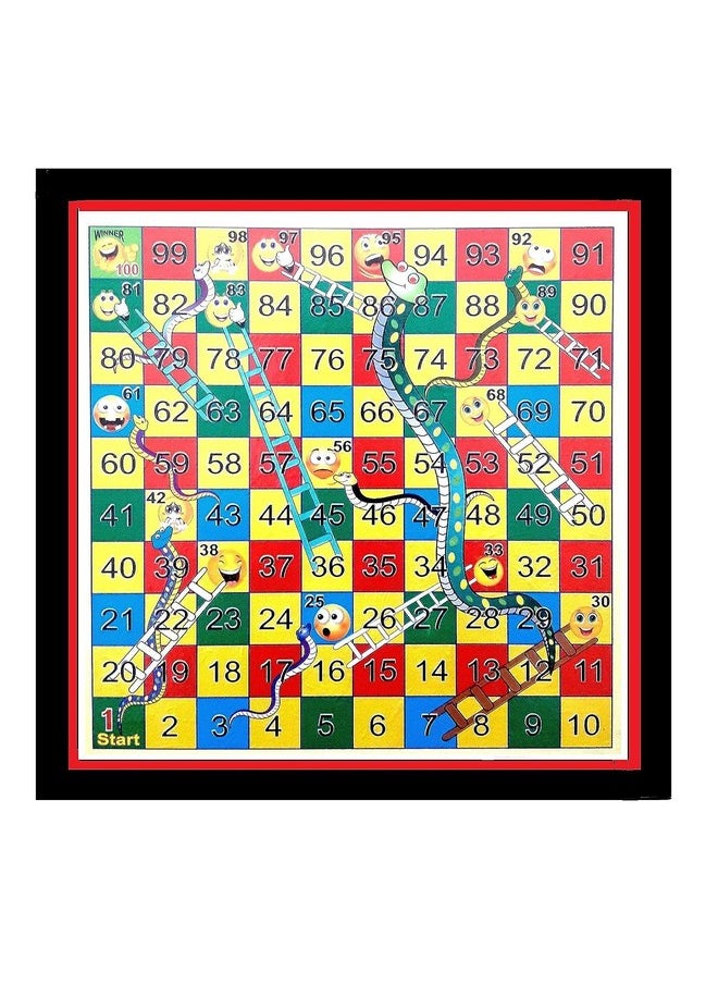 AS Kid,Adult,Toddler Wooden Ludo, Snakes & Ladders, And Chess Board Combo Of Ludo Coins And Chessmen Coins - Ideal For Parties, Fun, And Family Game Nights (Dl)