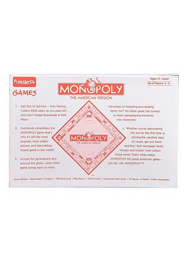 Funskool Monopoly America