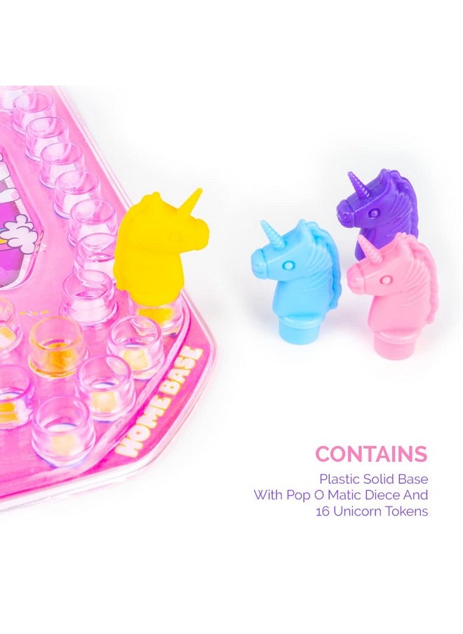 RATNA's Unicorn Bubble Trouble Board Game Dice Roller For Kids 4 Years +|Pack Of 1, Multicolor