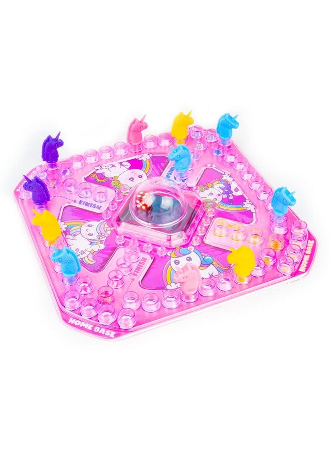 RATNA's Unicorn Bubble Trouble Board Game Dice Roller For Kids 4 Years +|Pack Of 1, Multicolor