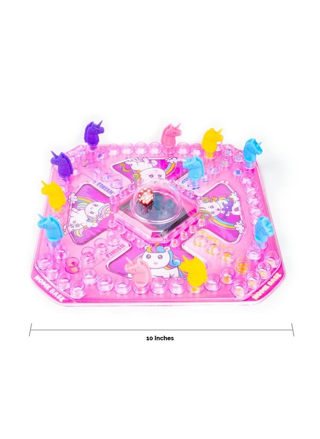 RATNA's Unicorn Bubble Trouble Board Game Dice Roller For Kids 4 Years +|Pack Of 1, Multicolor