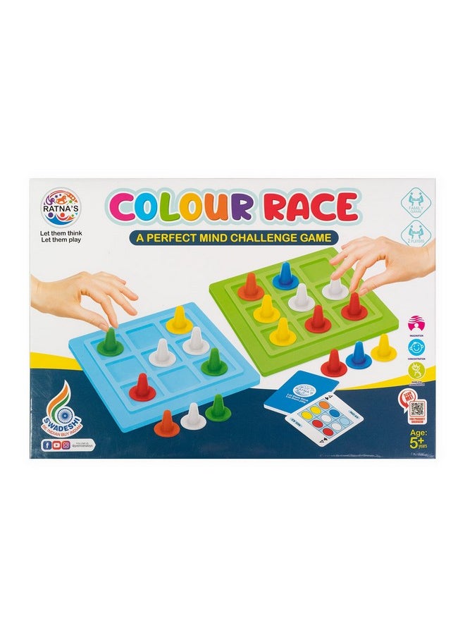 RATNA'S Colour Race. A Perfect Mind Challenge Game, Kid