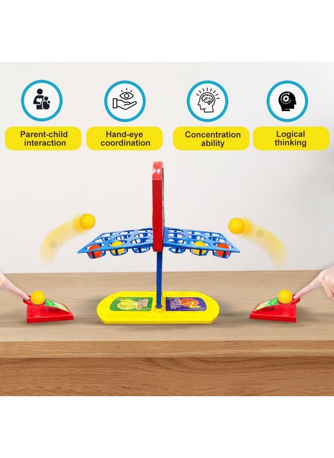 Wembley Shoot-A-Basketball Board Game for Boys & Girls Tabletop Action for 1 or 2 Players Easy to Assemble Portable Basket Ball Indoor Games Ideal for Birthday Gift