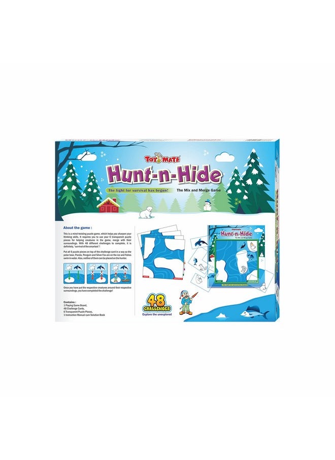 Toymate Hunt N Hide- Mix & Merge (Ice & Water) Brain Puzzle Game for Kids Age 6 Years to Adult
