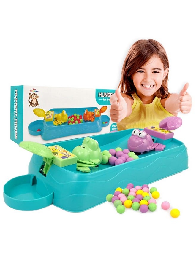 Wembley Hungry Frog Games Eating Beans Games | Indoor Games Interactive Game Toy of Family Board Games for Kids | Interactive Game Toys Multiplayer Game for 2 Player