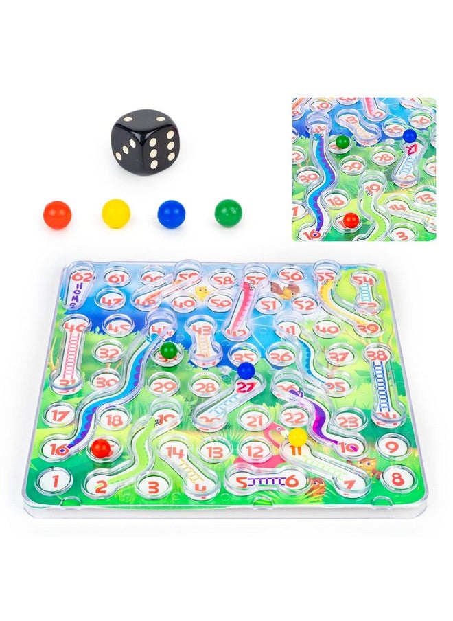 Ratna's Rolling Snakes & Ladders with Sliding Ball Concept | A New Way of Playing This Traditional Board Game for Kids & Family