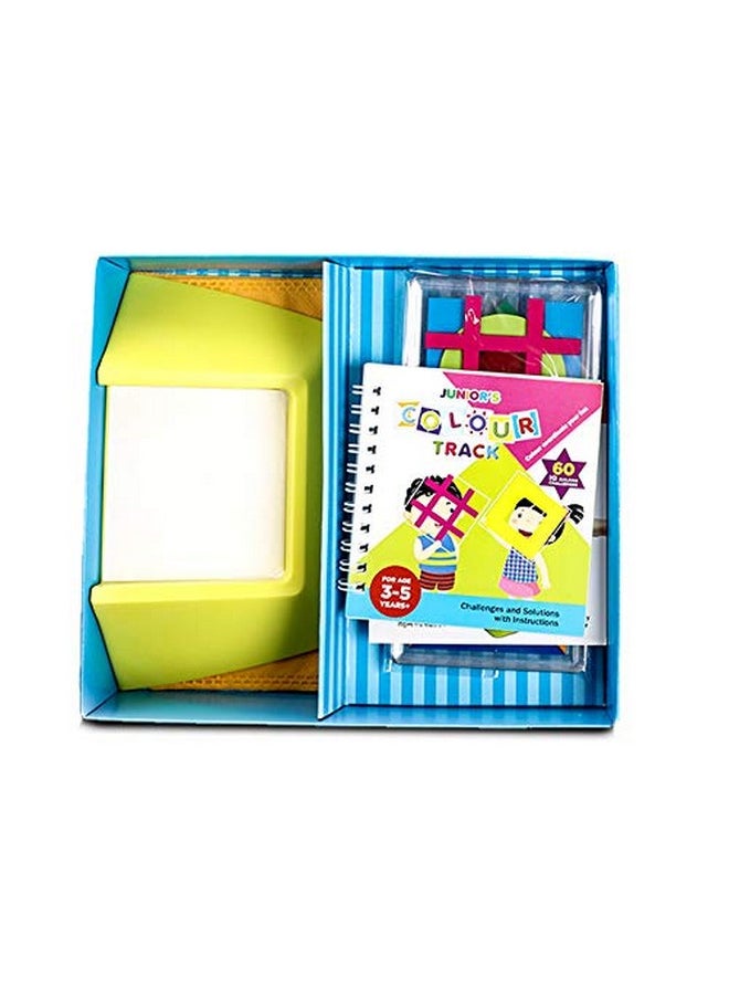 toymate Colour Track Junior- Fun Pack of 60 Challenge IQ Building Activity Game for Age 3 to 5 Years