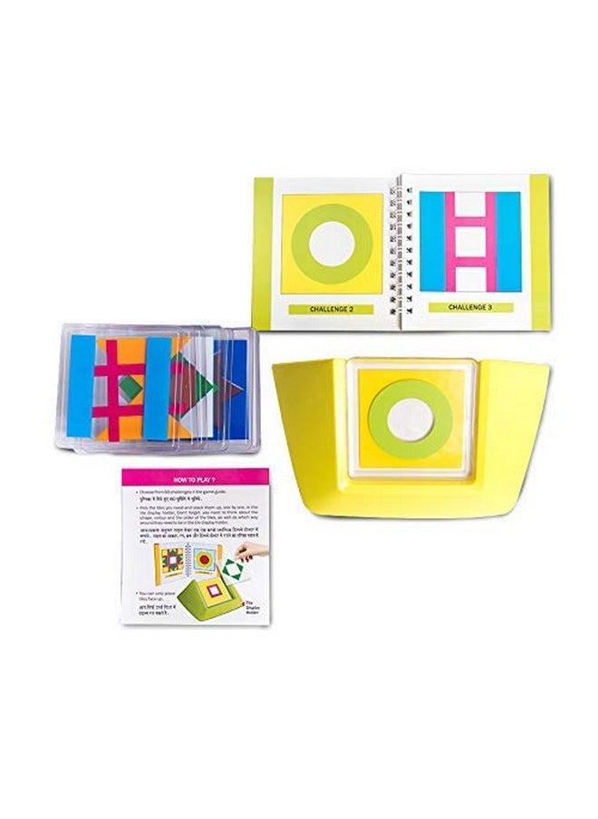 toymate Colour Track Junior- Fun Pack of 60 Challenge IQ Building Activity Game for Age 3 to 5 Years