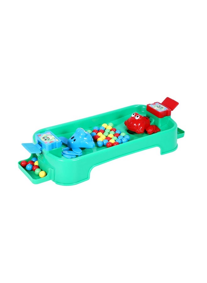 Toyzone Frog Eat Beans Game-2 Players-61014 | Eat The Beans | Hungry Frog Game for Kids | Multiplayer Games | Game for 2 Players | Board Game