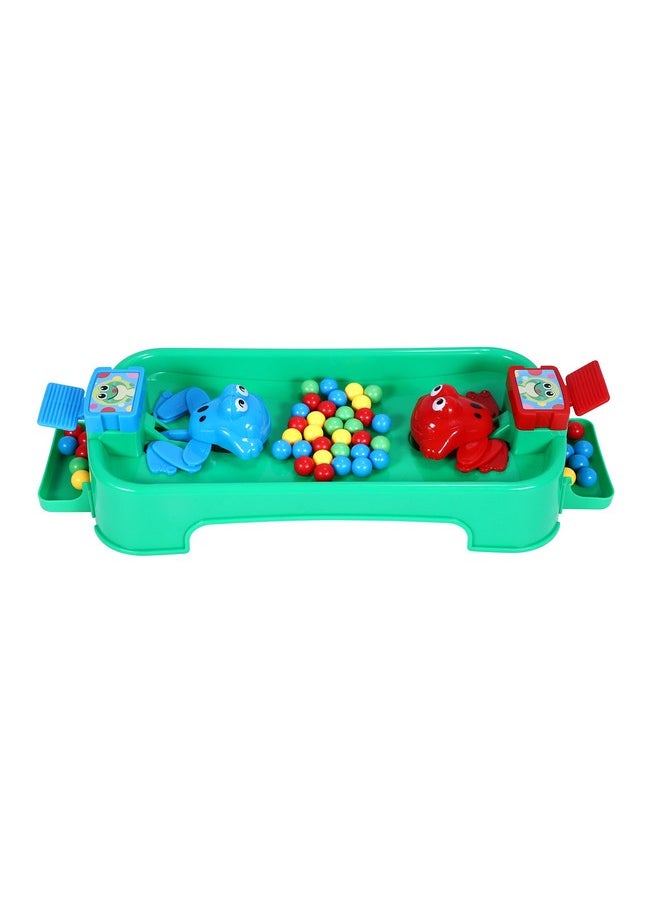 Toyzone Frog Eat Beans Game-2 Players-61014 | Eat The Beans | Hungry Frog Game for Kids | Multiplayer Games | Game for 2 Players | Board Game