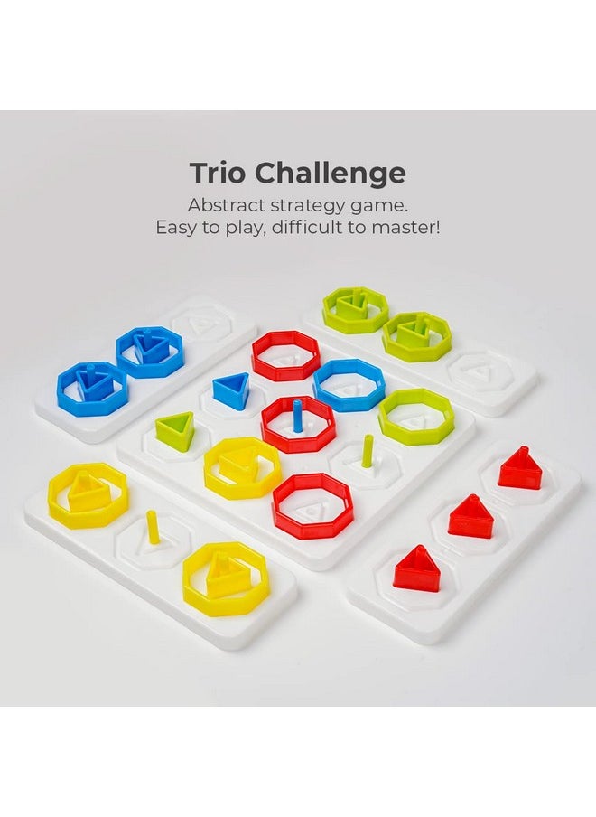 RATNA'S Trio Challenge Brain Teaser Strategy & War Games Board Game