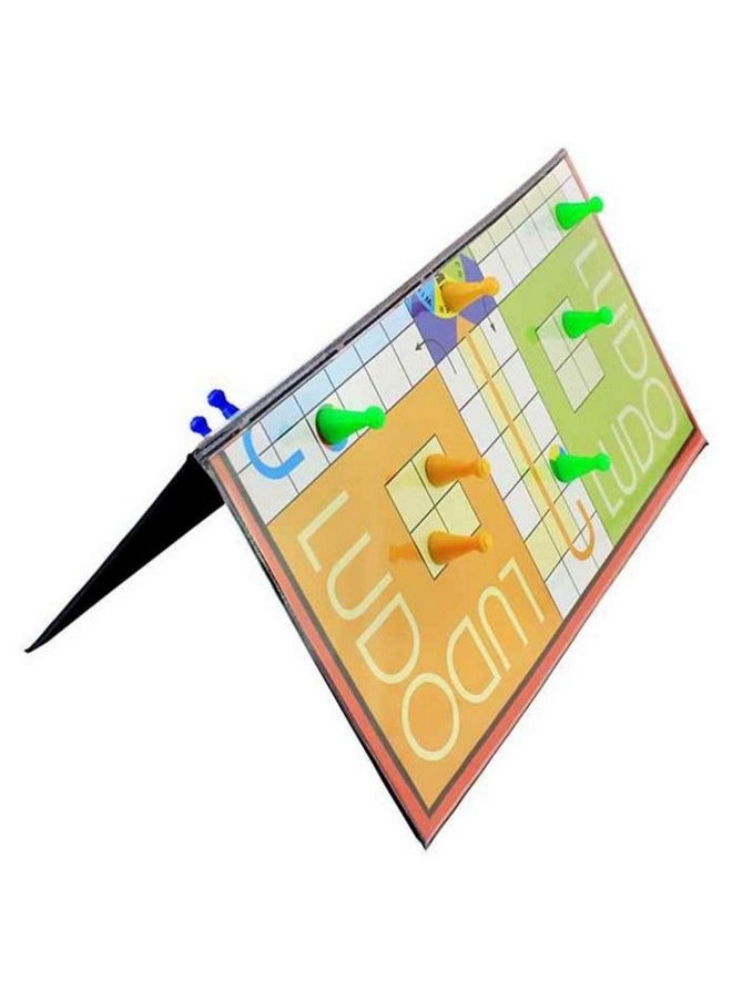 EKTA Kid,Teen,Adult Magnetic Ludo Snakes 'N' Ladders Board Game
