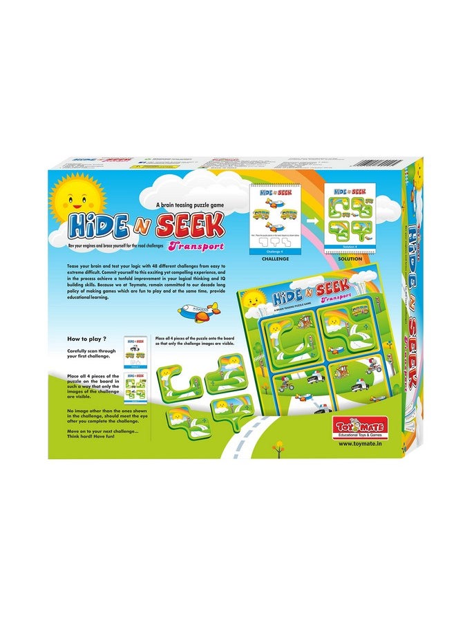 toymate Hide & Seek Transport-Fun Brain Teasing Award Winning Game For 8 Years & Abovefor Adult|Pack of 5