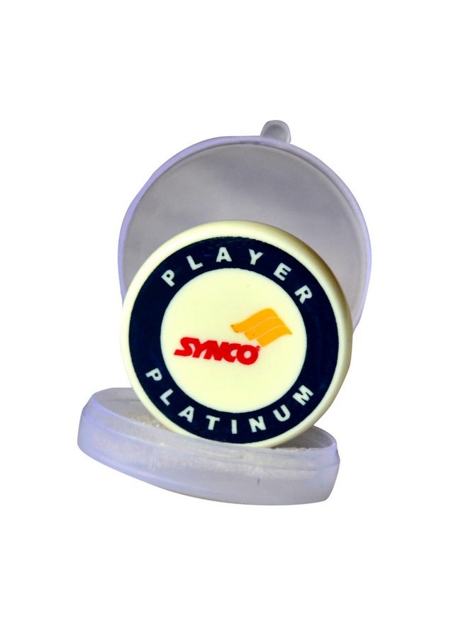 Synco Carrom Striker Professional 15g with Special case, 1pcs (Platinum)