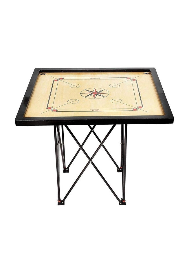 Toyshine Foldable Height Adjustable Easy Fold Hydraulic Quality Portable CarRom Board Stand