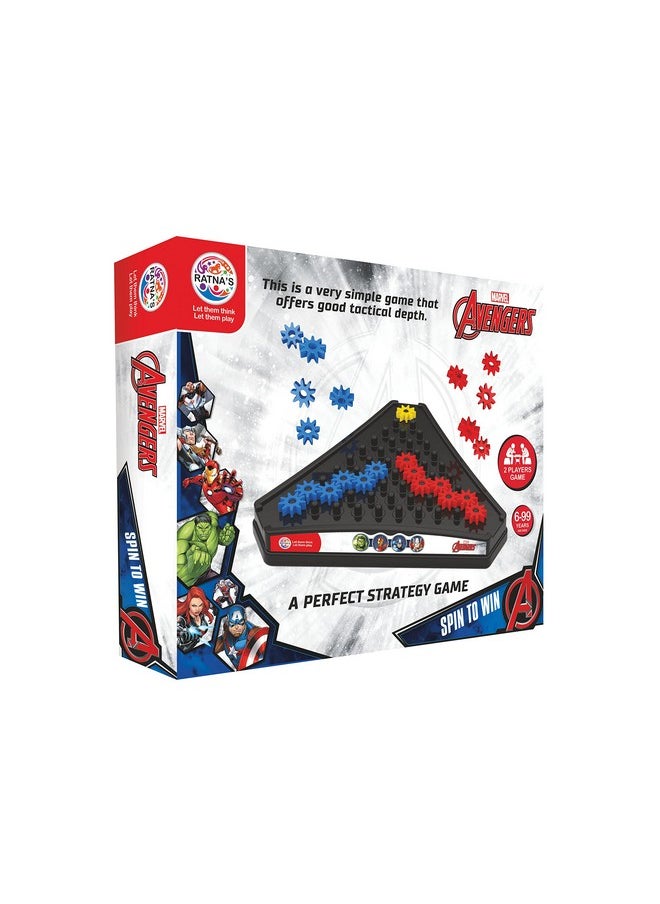 Ratna's Spin to Win Avengers a Perfect Strategy Game for Kids 6+ Years