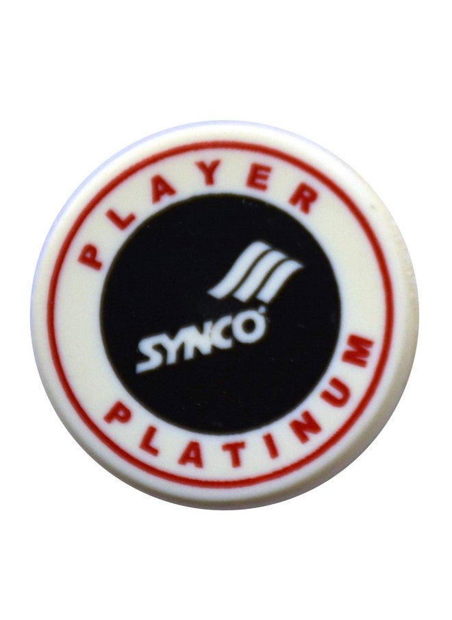 Synco Carrom Accessories - Player Series Platinum Striker (Black - A)