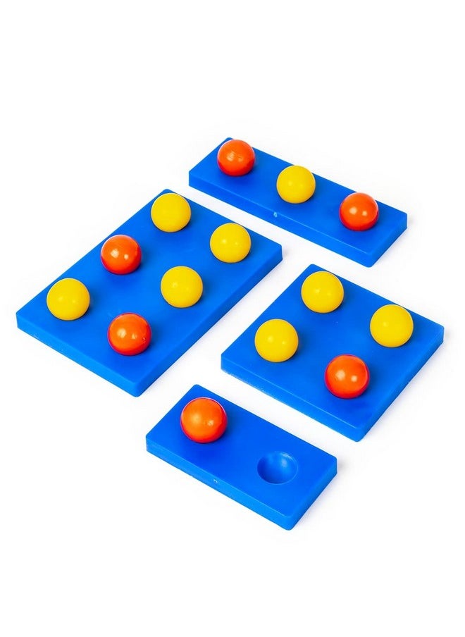 Ratna's Marble Challenge Strategy 2 Players Board Game for Kids & Adults