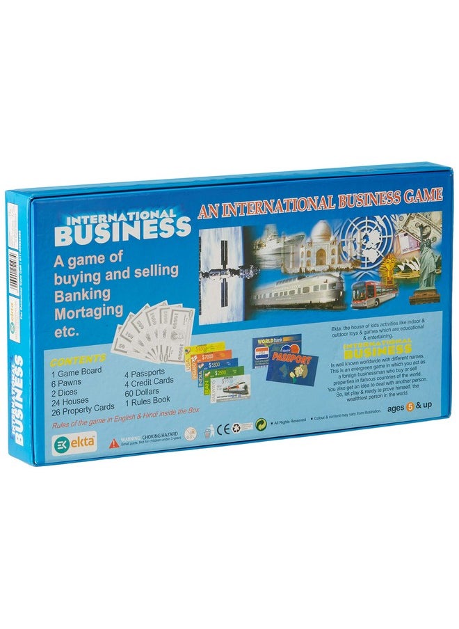 EKTA International Business Board Game (Multicolour),for-Kid
