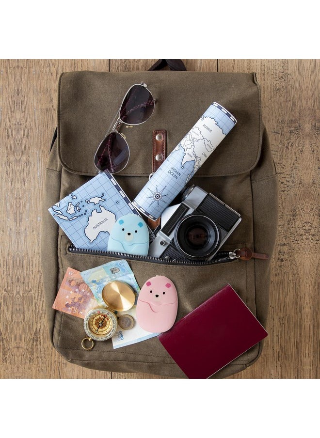 BAIKAFU 6 Boxes (300 Sheets) Mini Portable Disposable Travel Paper Soap Sheets Foaming Hand Washing Bath Scented hand soap for Indoor, Outdoor, Travel, Camping Hiking