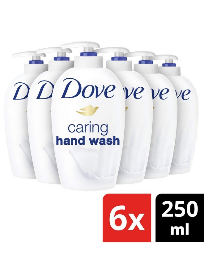 Dove Nourishing Hand Wash,Pack of 6 x 250 ml