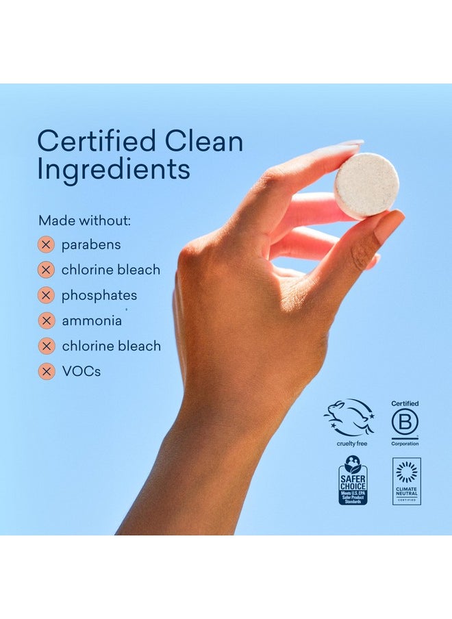 BLUELAND Foaming Hand Soap Tablet Refills - 4 Pack | Eco Friendly Products & Cleaning Supplies | Variety Pack Scents | Makes 4 x 9 Fl oz bottles (36 Fl oz total)