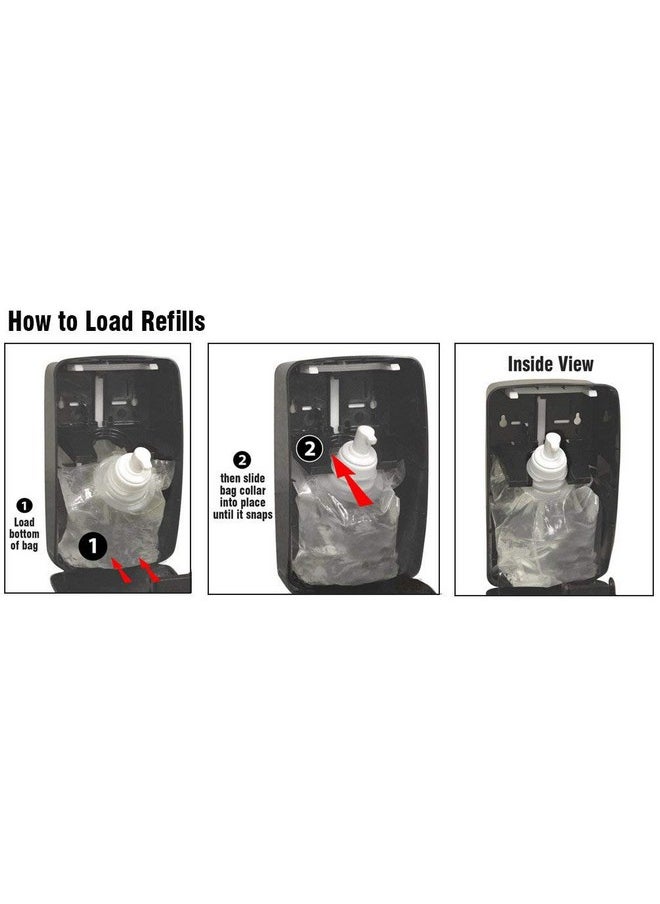 Kutol Health Guard 69010 Foaming Luxury Hand Soap, 1000 mL Refill Bag, Pink with Tropical Fragrance (Pack of 4)