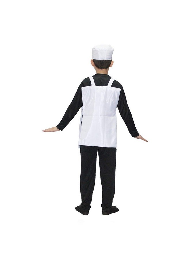 Kaku Fancy Dresses Polyester Cng Bus Vehicle Fancy Dress/Public Travel Bus Costume -Multicolor, 3-8 Years, For Unisex