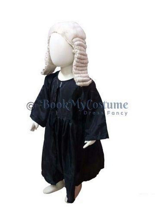 BookMyCostume Judge Barrister Kids Fancy Dress Costume 6-7 years