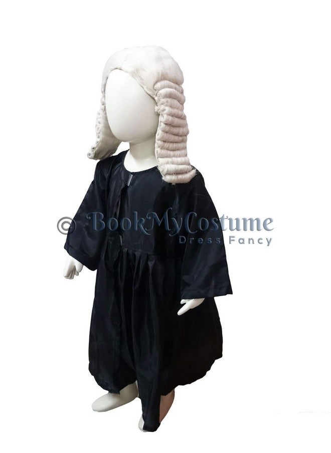 BookMyCostume Judge Barrister Kids Fancy Dress Costume 6-7 years