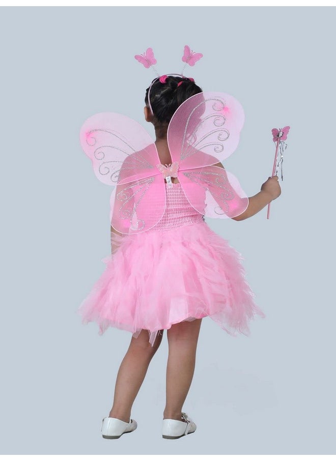 BookMyCostume Butterfly Insect Kids Fancy Dress Costume for Girls 5-6 years