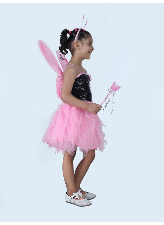 BookMyCostume Butterfly Insect Kids Fancy Dress Costume for Girls 5-6 years
