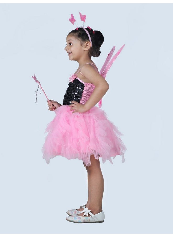 BookMyCostume Butterfly Insect Kids Fancy Dress Costume for Girls 5-6 years