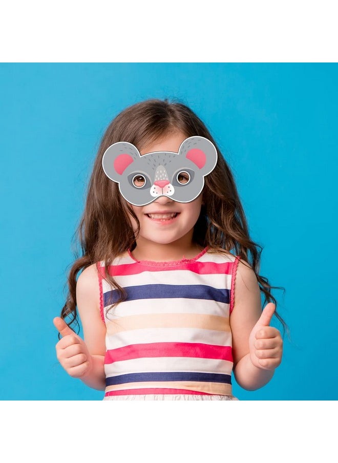Festiko® Squirrel Theme Eye Masks (42 Pcs), Squirrel Theme Party Supplies, Return Gifts for Kids, Squirrel Theme Party Items,Eye Masks for Kids,Squirrel Eye Masks