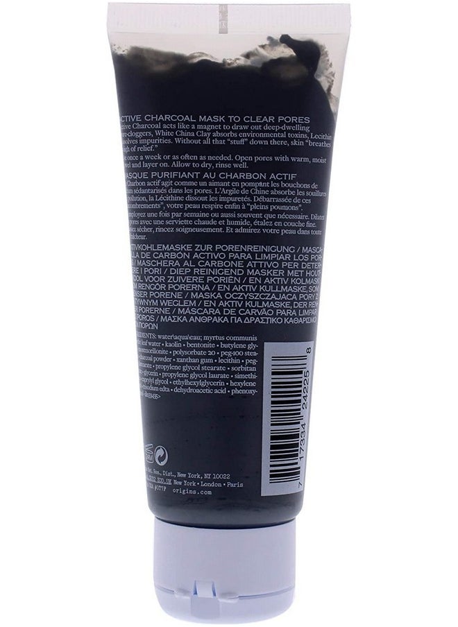 Origins Clear Improvement Active Charcoal Mask for Unisex, 2.5 Fl Oz