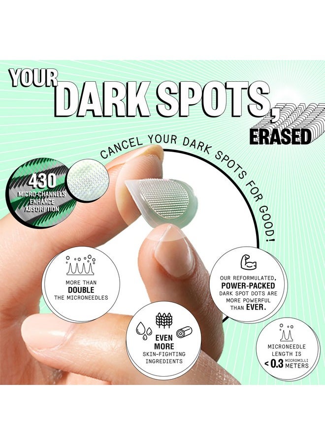 Peace Out Skincare Dark Spots. Dissolving Microstructure Dots to Reduce the Appearance of Dark Spots & Hyperpigmentation, Niacinamide Helps Reveal Clear, Even Skin (12 dots)
